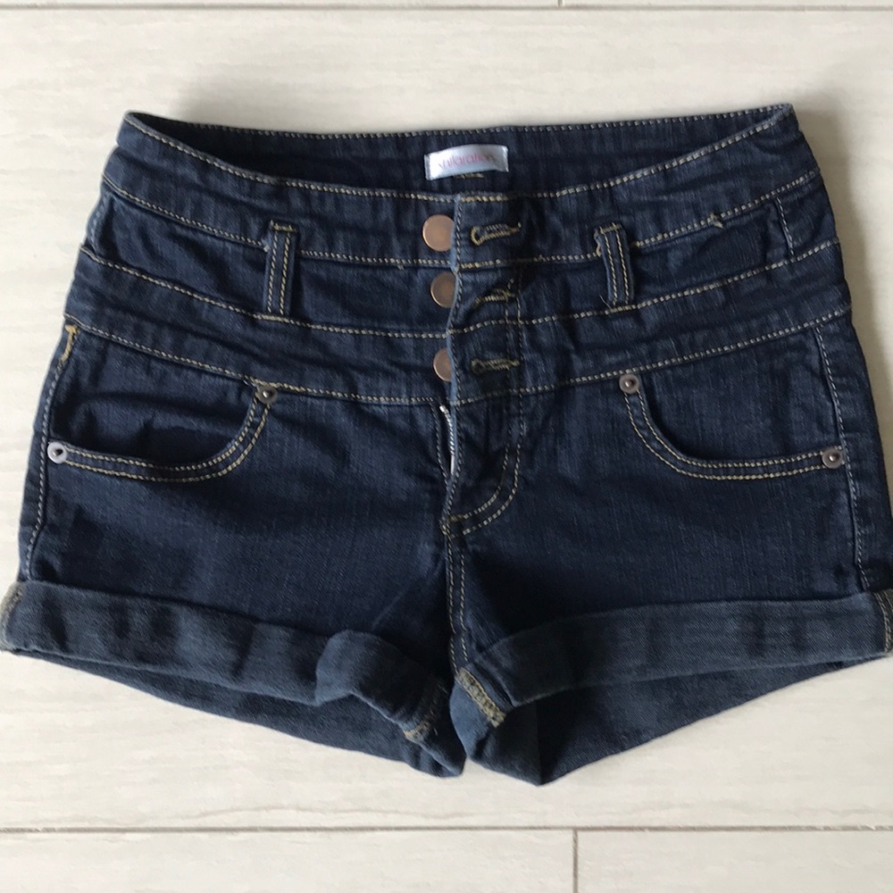 Xhilaration high-waisted jean shorts